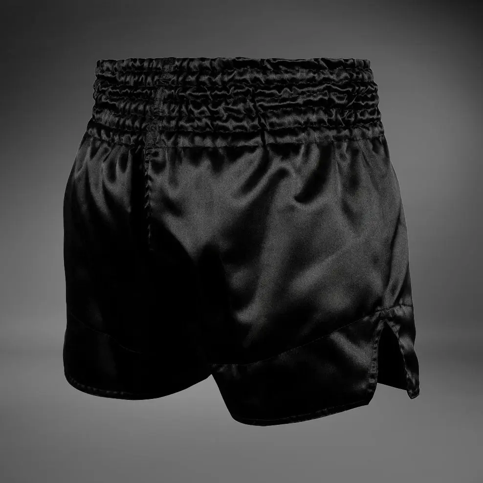 Venum Муай Тай Шорти Classic Black/Gold, заден изглед