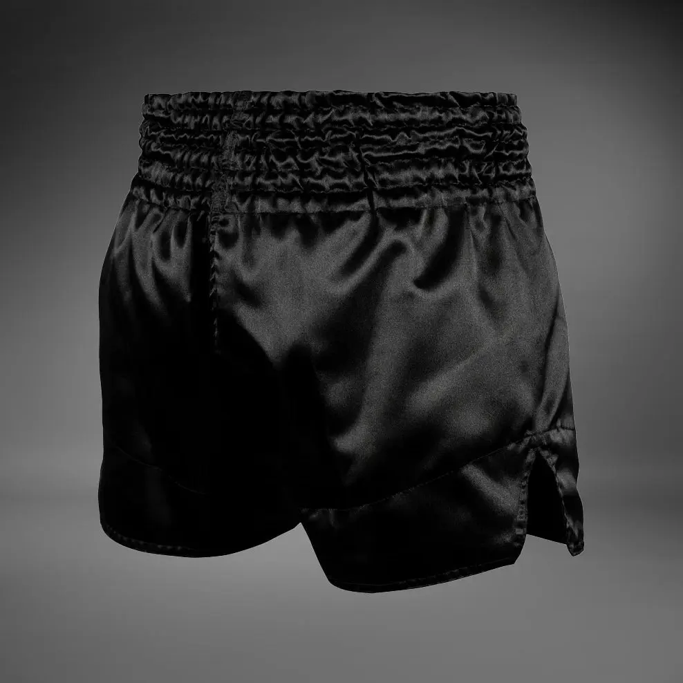 Venum Муай Тай Шорти Classic - Black/Red, заден изглед