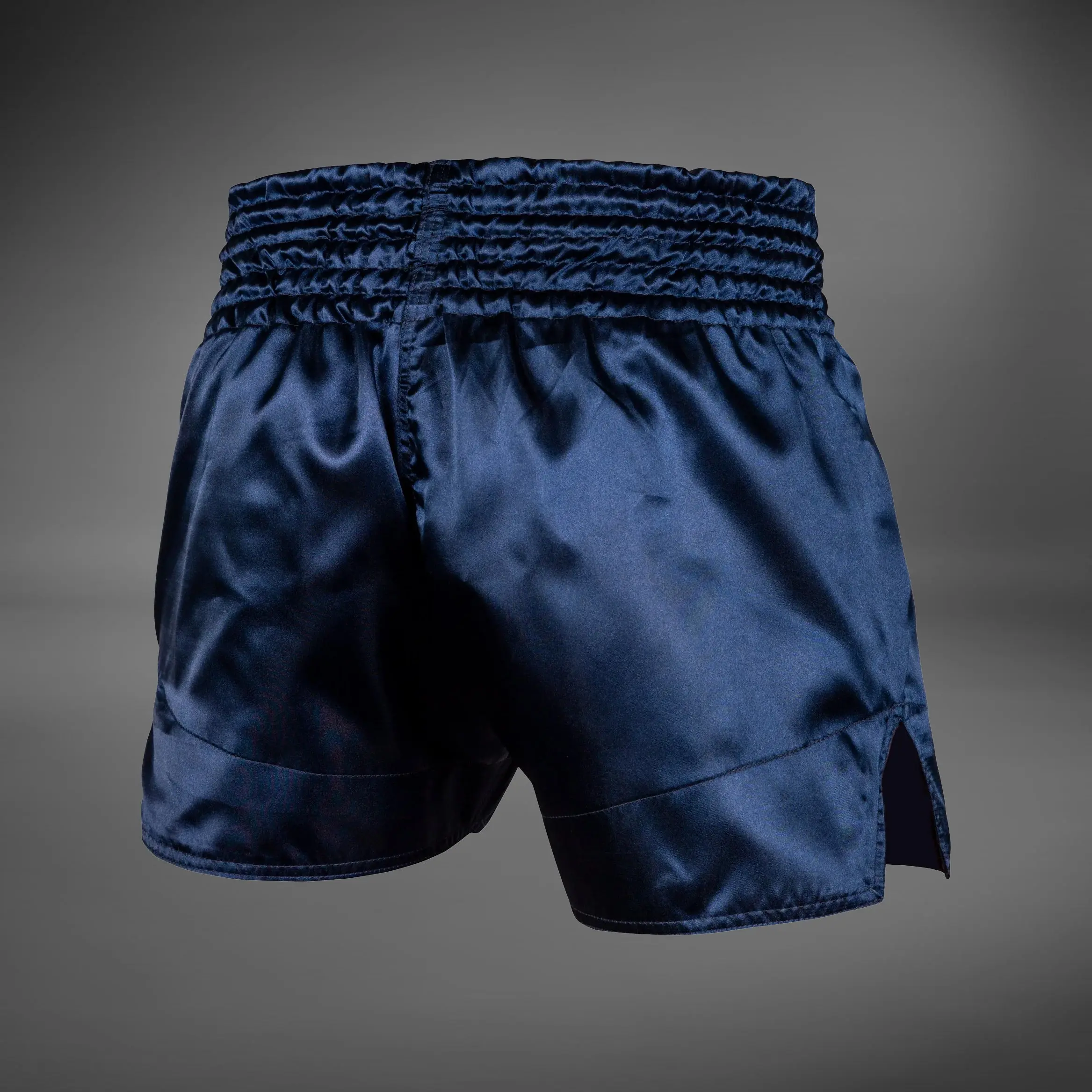 Venum Муай Тай Шорти Classic - Navy Blue/White, заден изглед