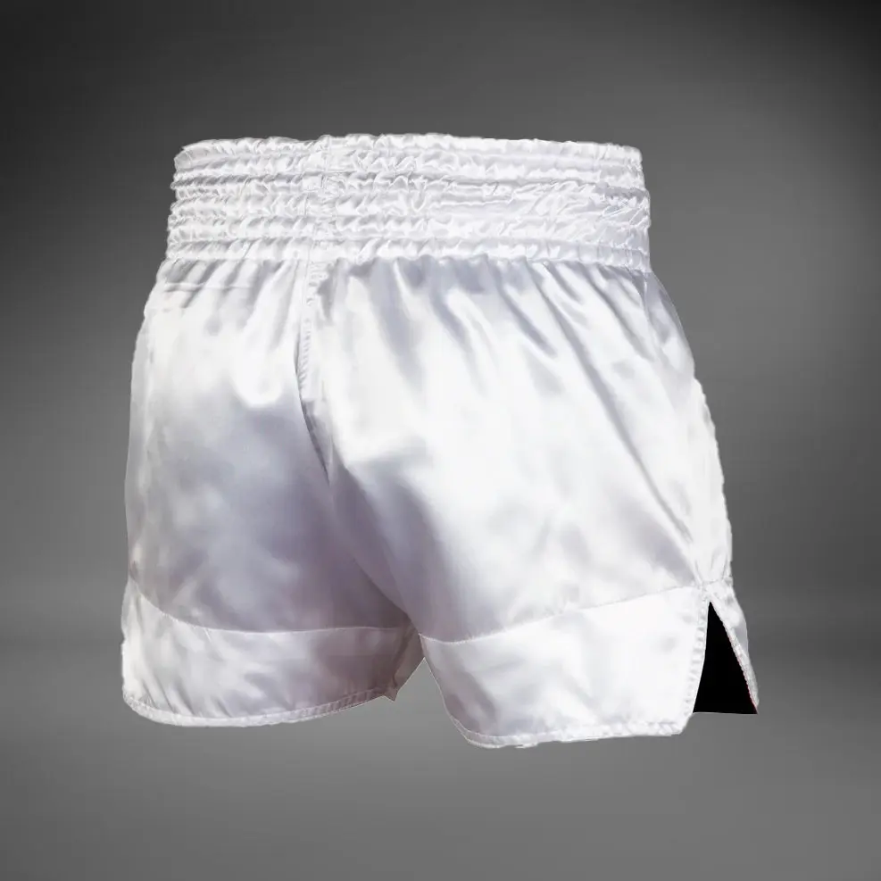 Муай Тай Шорти - Venum Muay Thai Shorts Classic - White/Gold, заден изглед