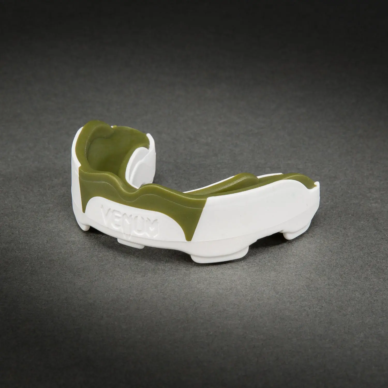 Протектор за уста Venum Predator Mouthguard – White/Kaki, страничен изглед