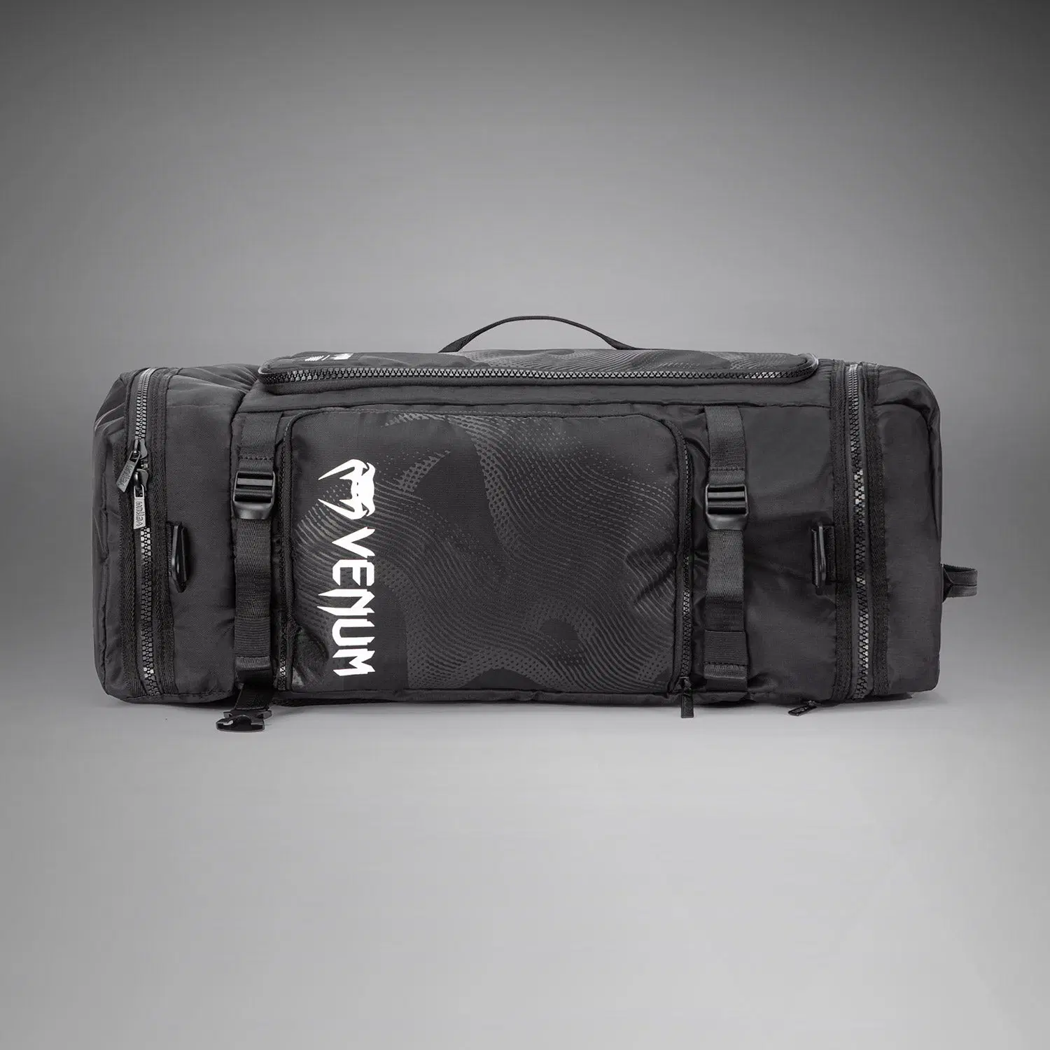 Venum Shockwave Convertible Sports Bag (60L) - Black, преден изглед