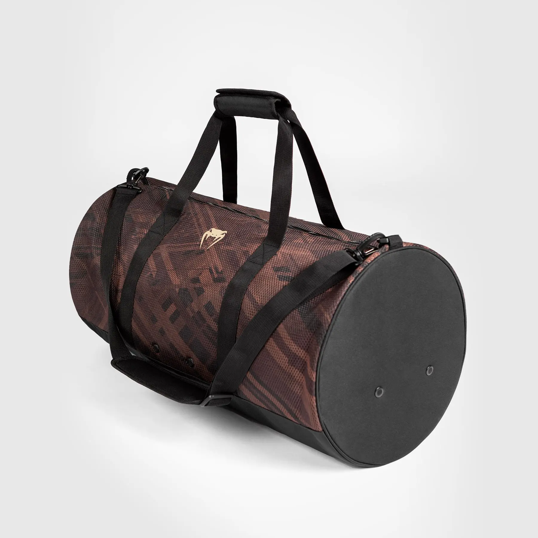 Venum Tecmo 2.0 Duffle Bag - Dark Brown, изглед от друг ъгъл