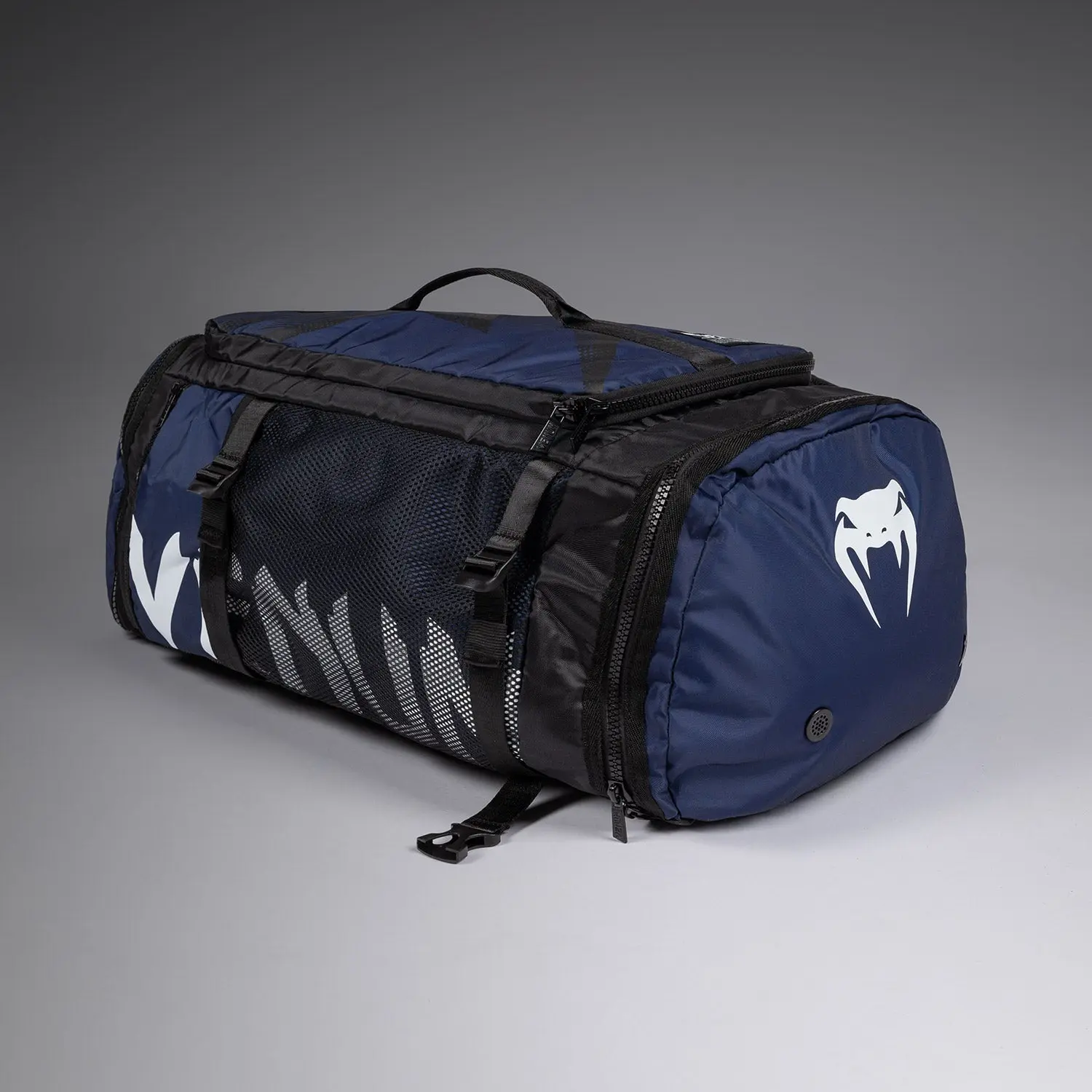 Venum Trainer Hybrid sports bag - Midnight Blue, страничен изглед
