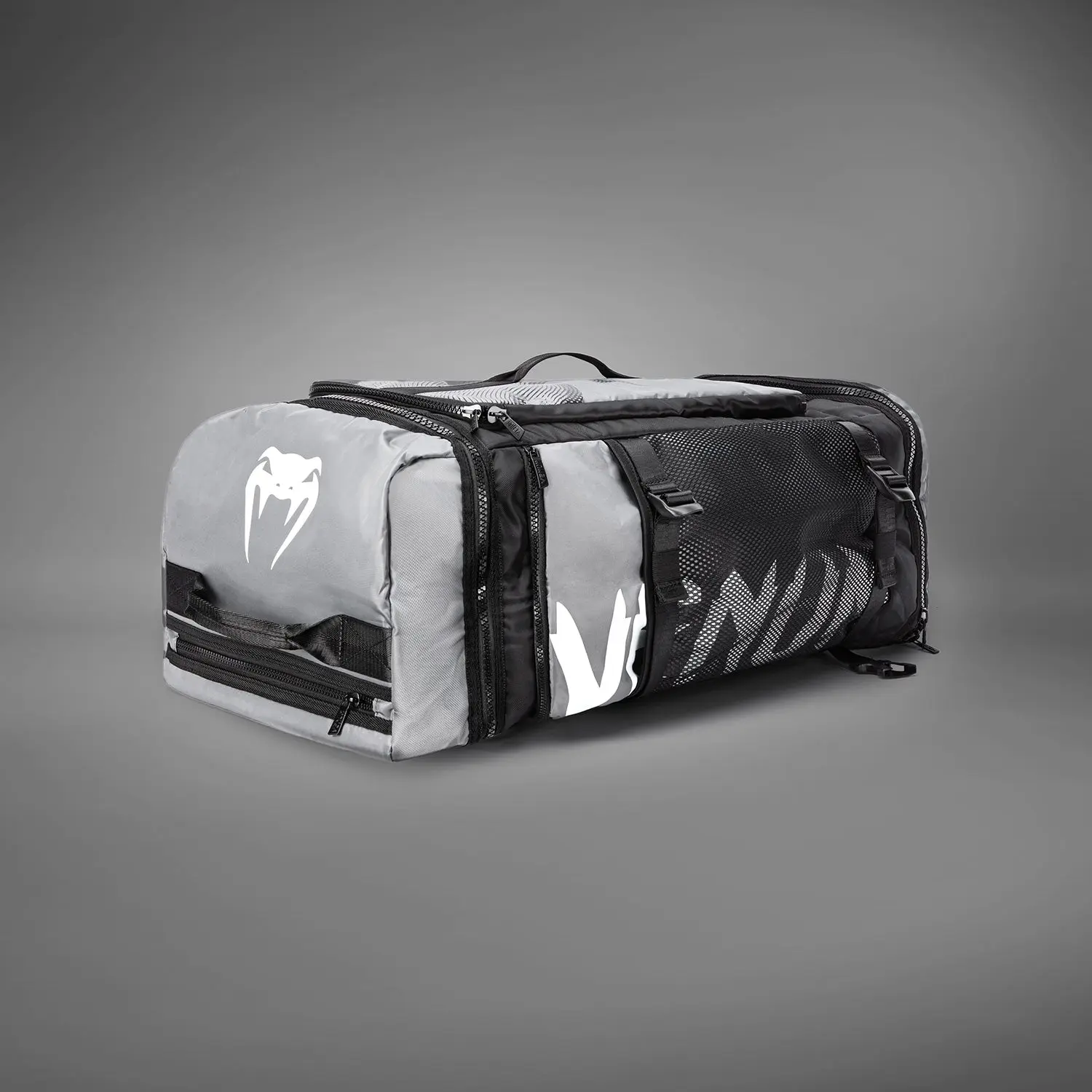 Venum Trainer Hybrid sports bag - Storm Grey, страничен изглед