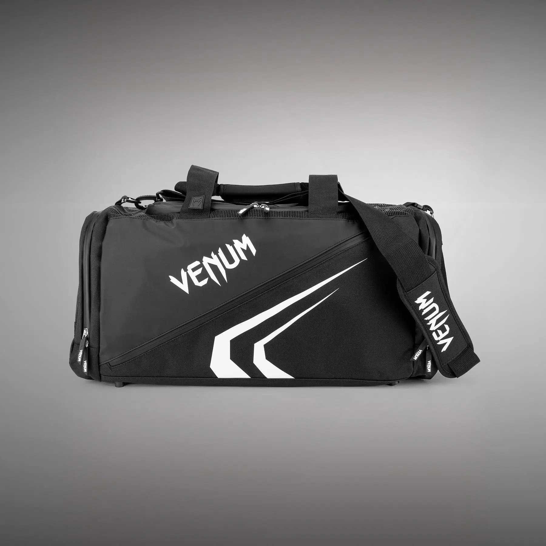 Venum Trainer Lite Evo Sports Bags (48L) - Black/White