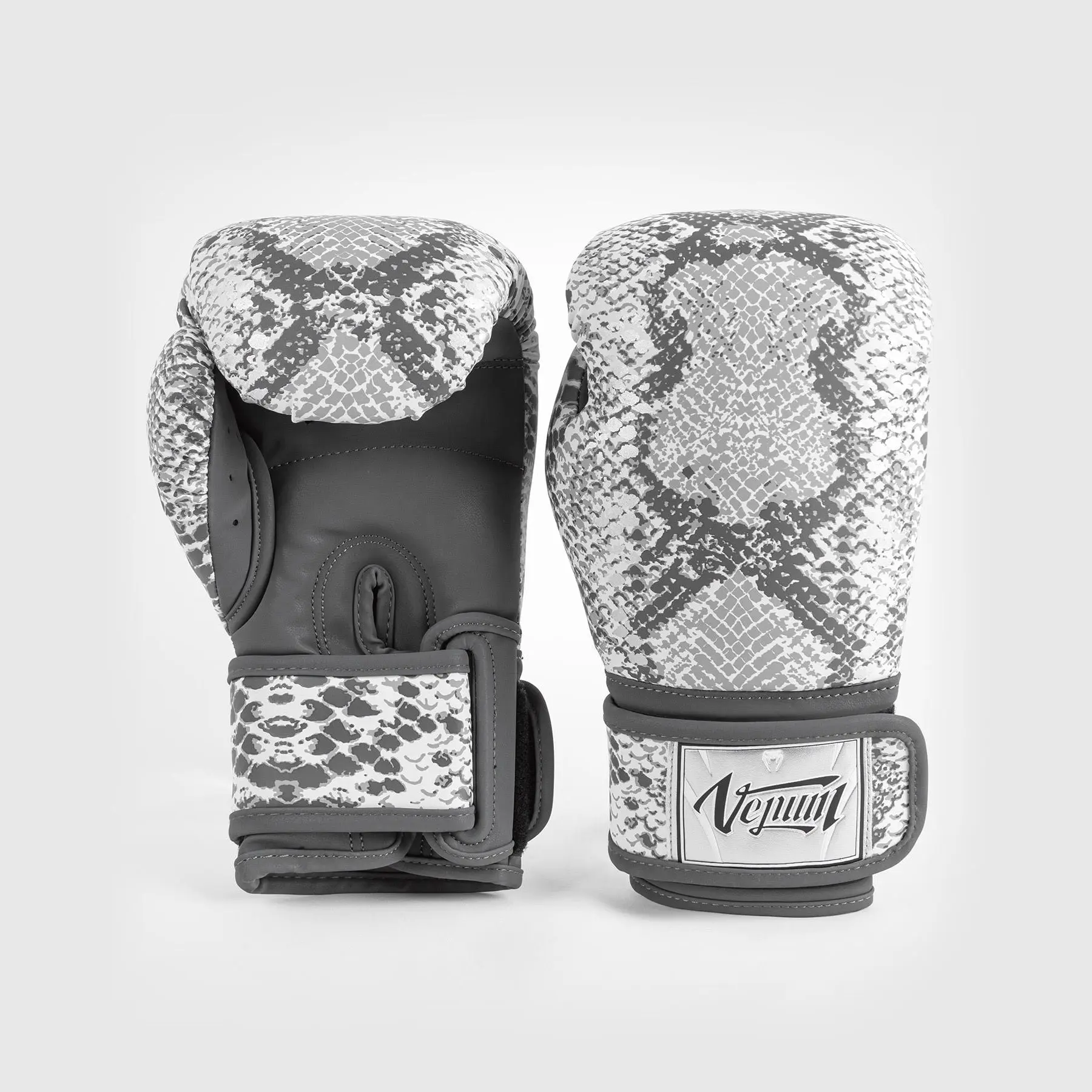 Venum White Snake Boxing Gloves for Women - White, страничен изглед