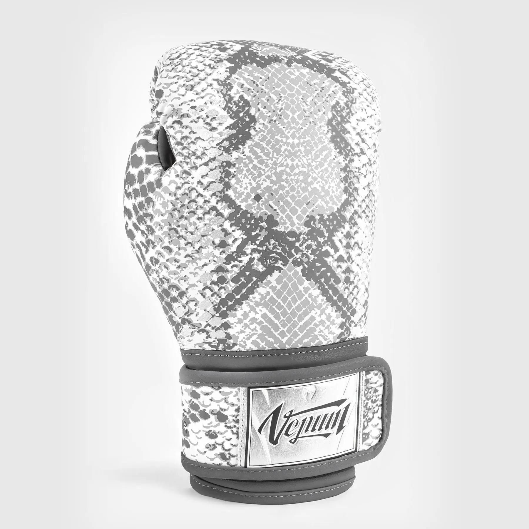 Venum White Snake Boxing Gloves for Women - White, заден изглед