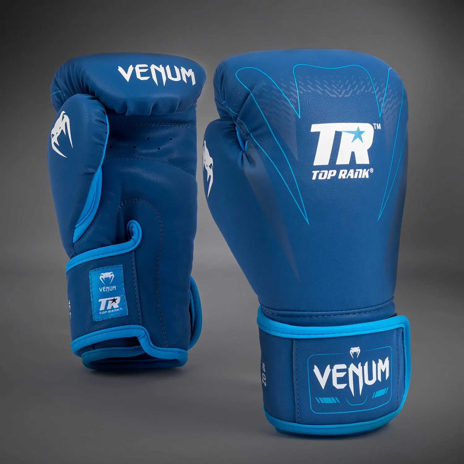 Venum Venum x Top Rank Original Impact Boxing Gloves - Navy Blue