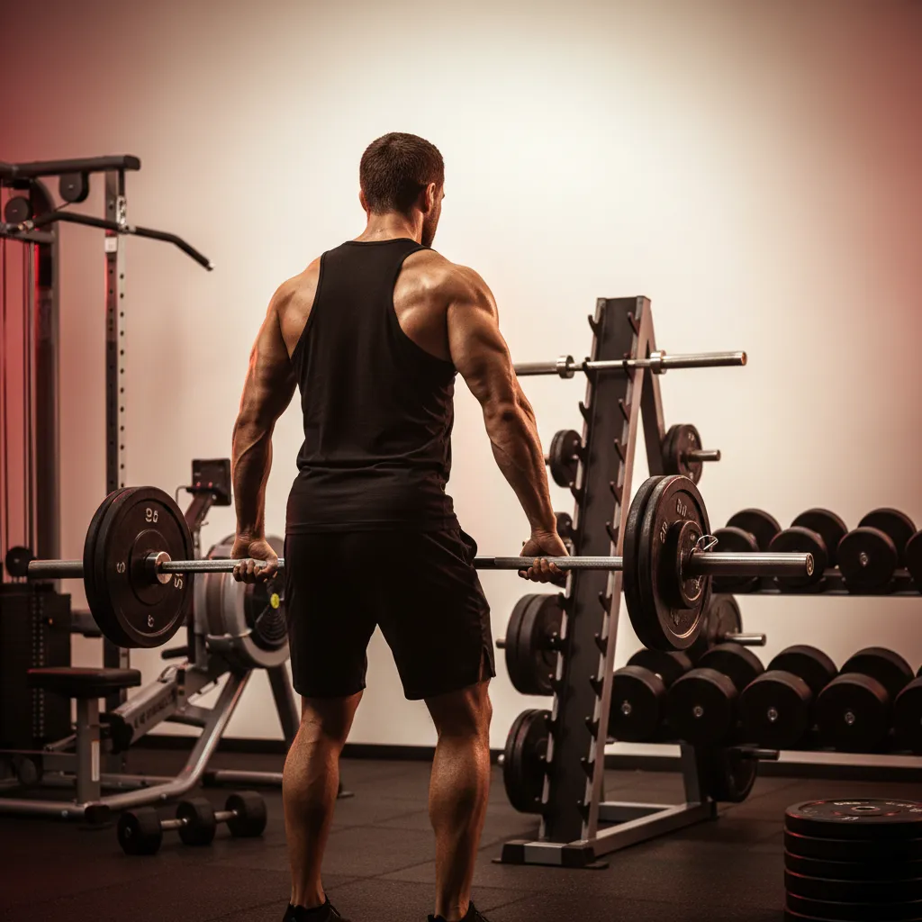 Back workout — upper and lower back