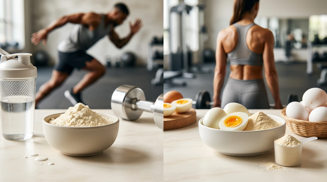 Proteina din zer vs. Proteina din ou: Vârf anabolizant vs. Rezistență metabolică