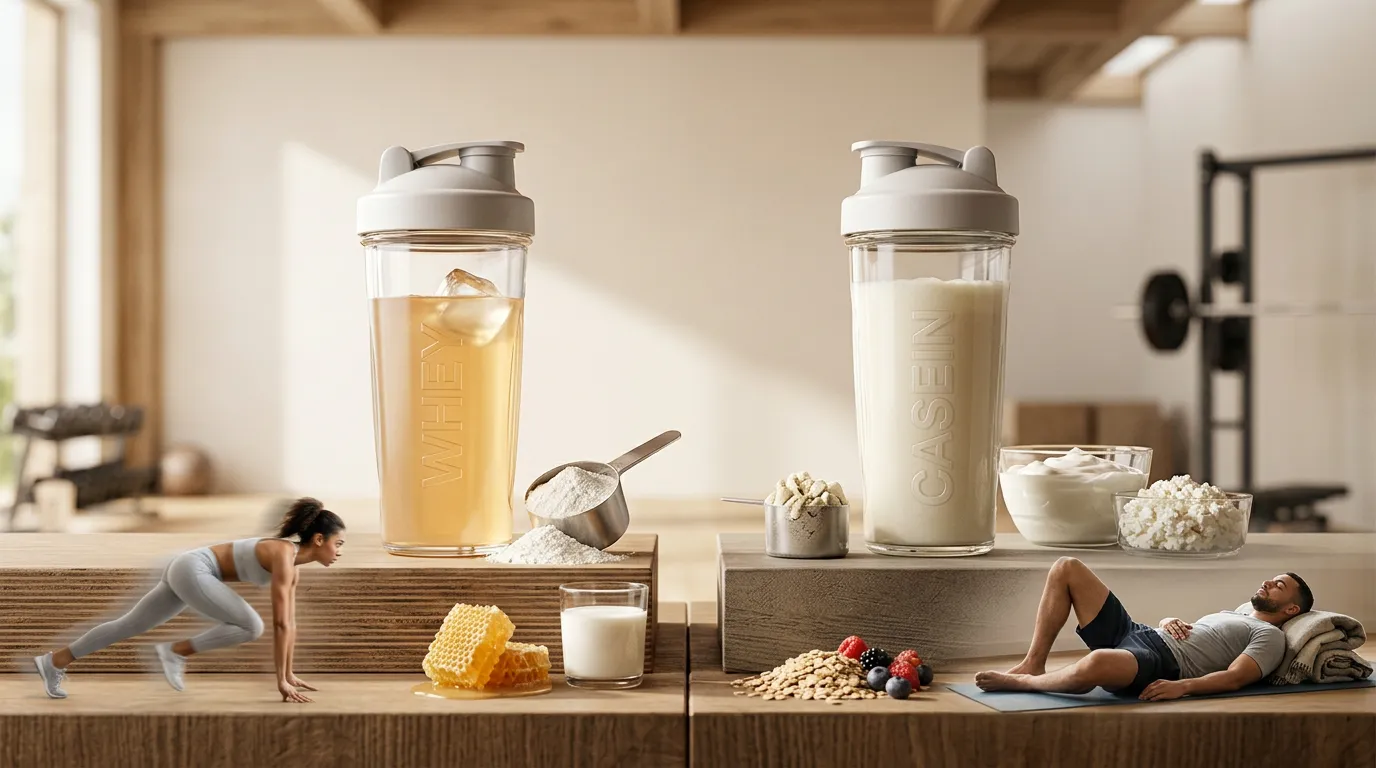 Molke gegen Casein: Architektur von Milchproteinen