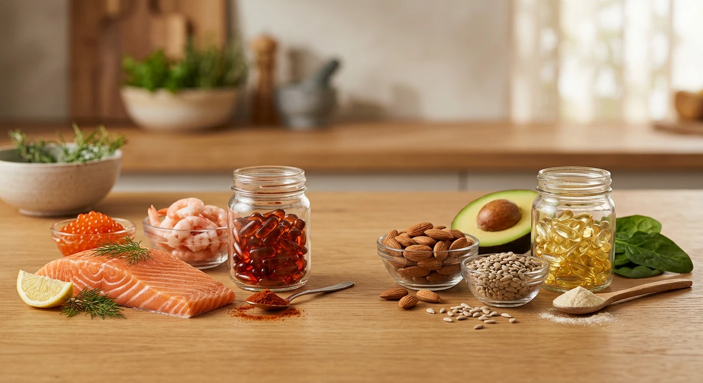 Astaxanthin vs. Vitamin E: The Marine Super Antioxidant vs. The Classic Cell Protector