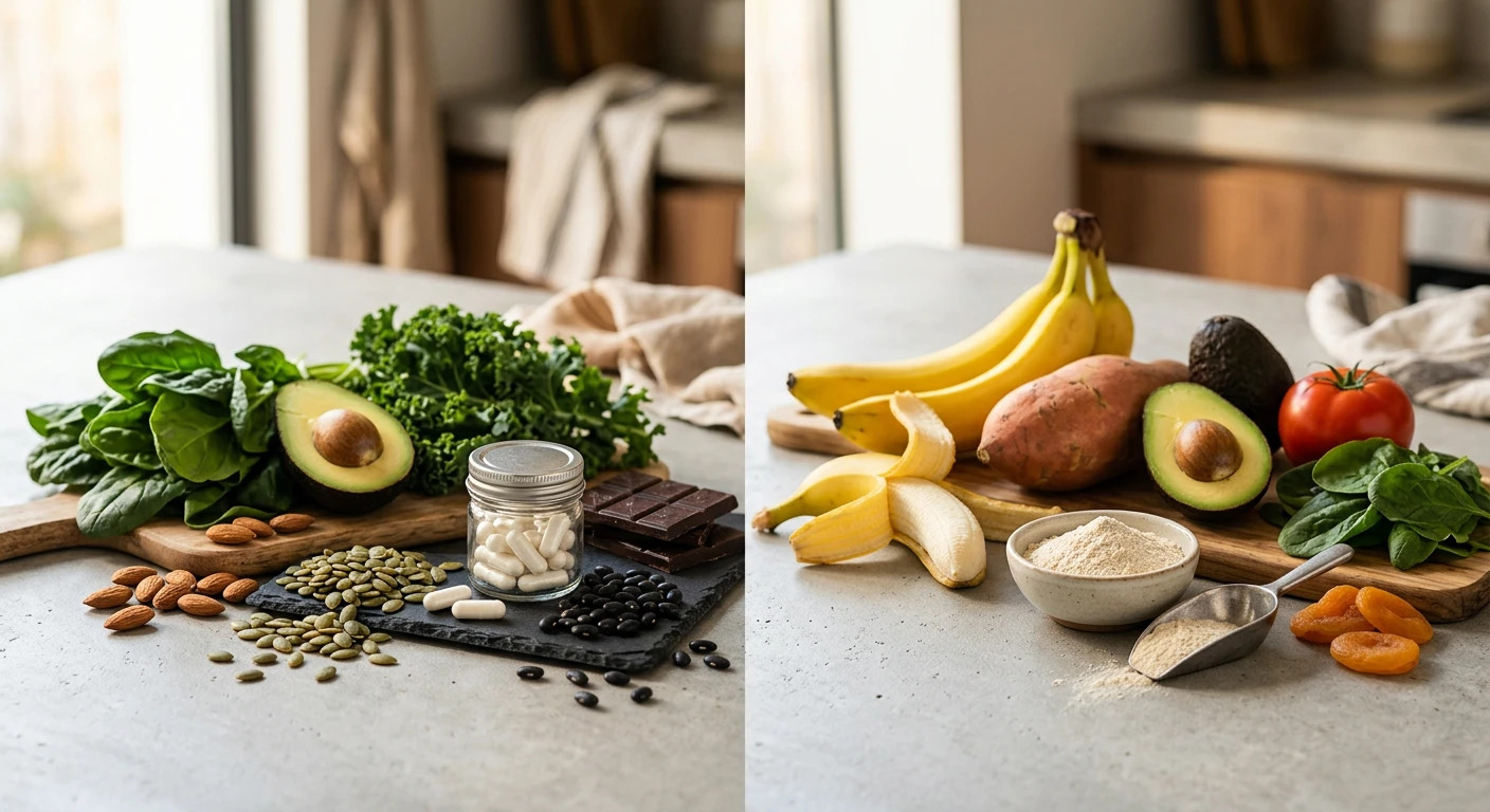 Magnesium gegen Kalium: Der Muskelbremser gegen den Herzregulator