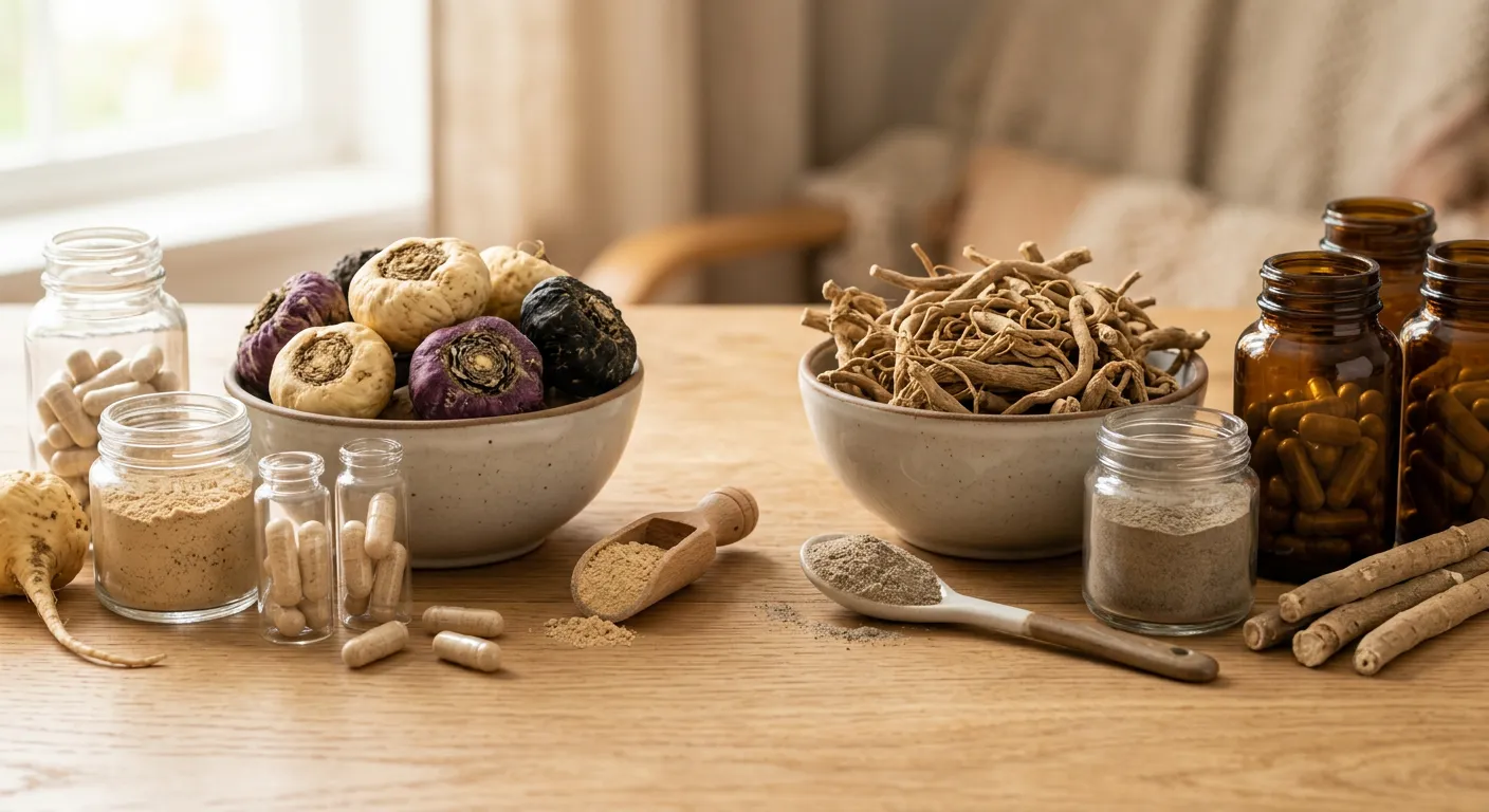 Maca vs. Ashwagandha: The Energy Adaptogen vs. The Calming Balancer