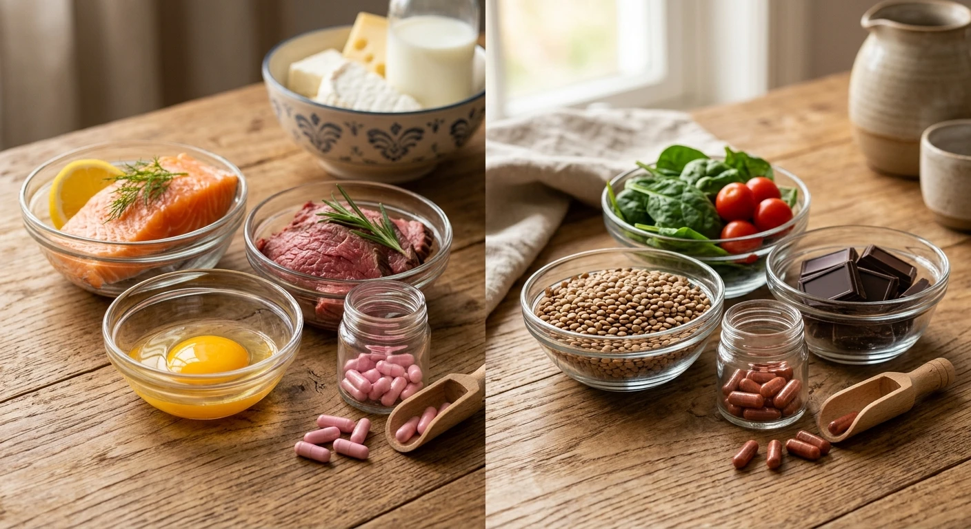 B12 Vitamini ve Demir: Enerji Faktörü ve Oksijen Taşıyıcısı
