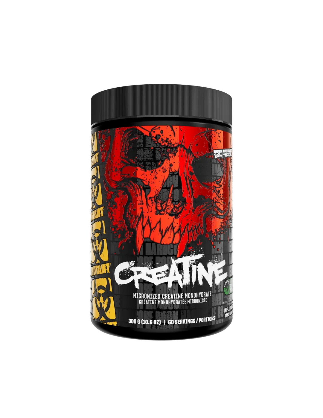 Mutant - CreaKong / 1000 gr. - етикет с информация за хранителна стойност