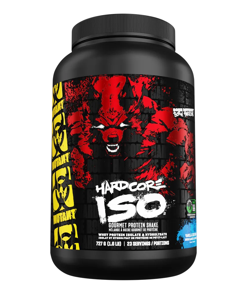 Mutant - Iso Surge / 1.6 lbs. етикет със златист символ отстрани