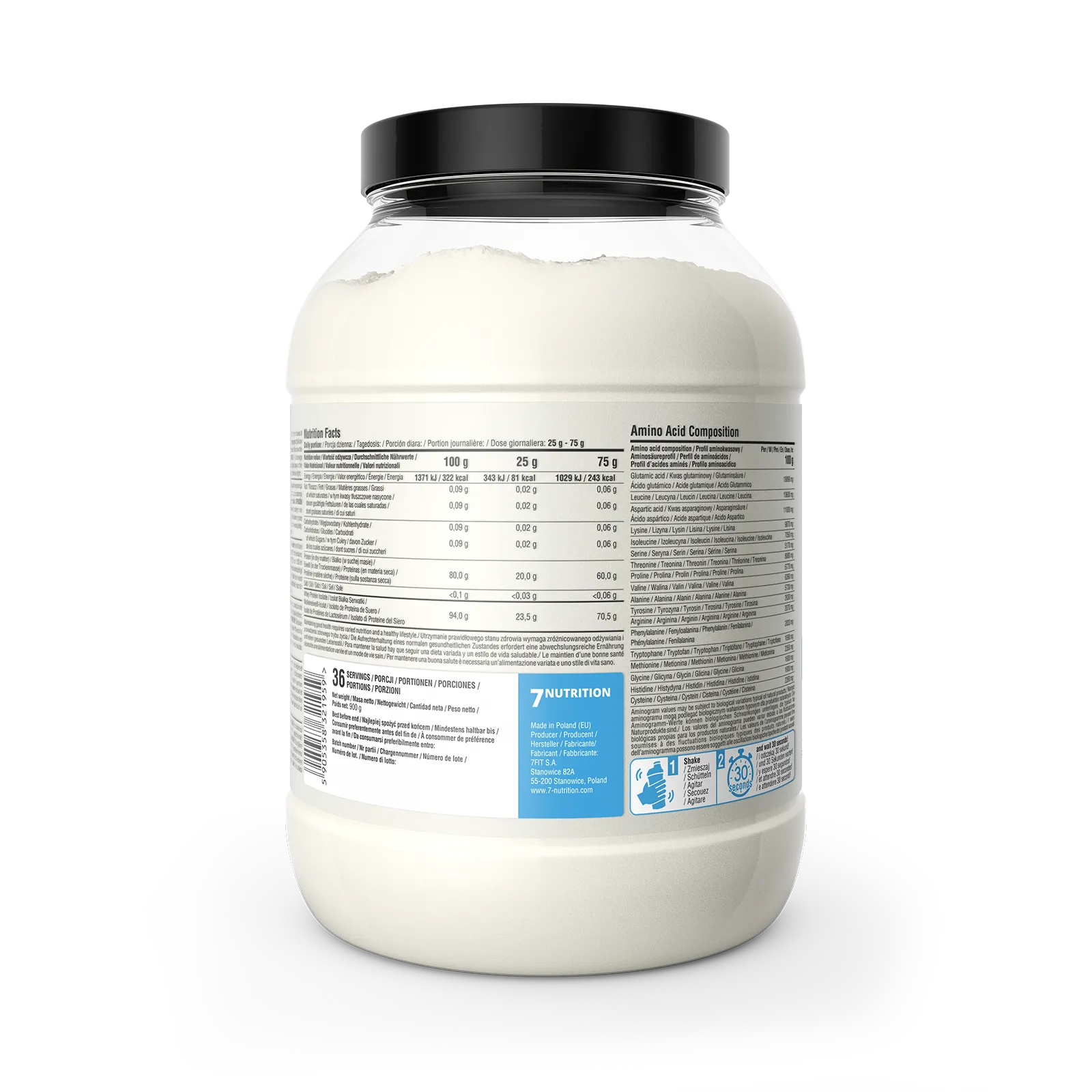 7Nutrition - Clear Whey Isolate 900g