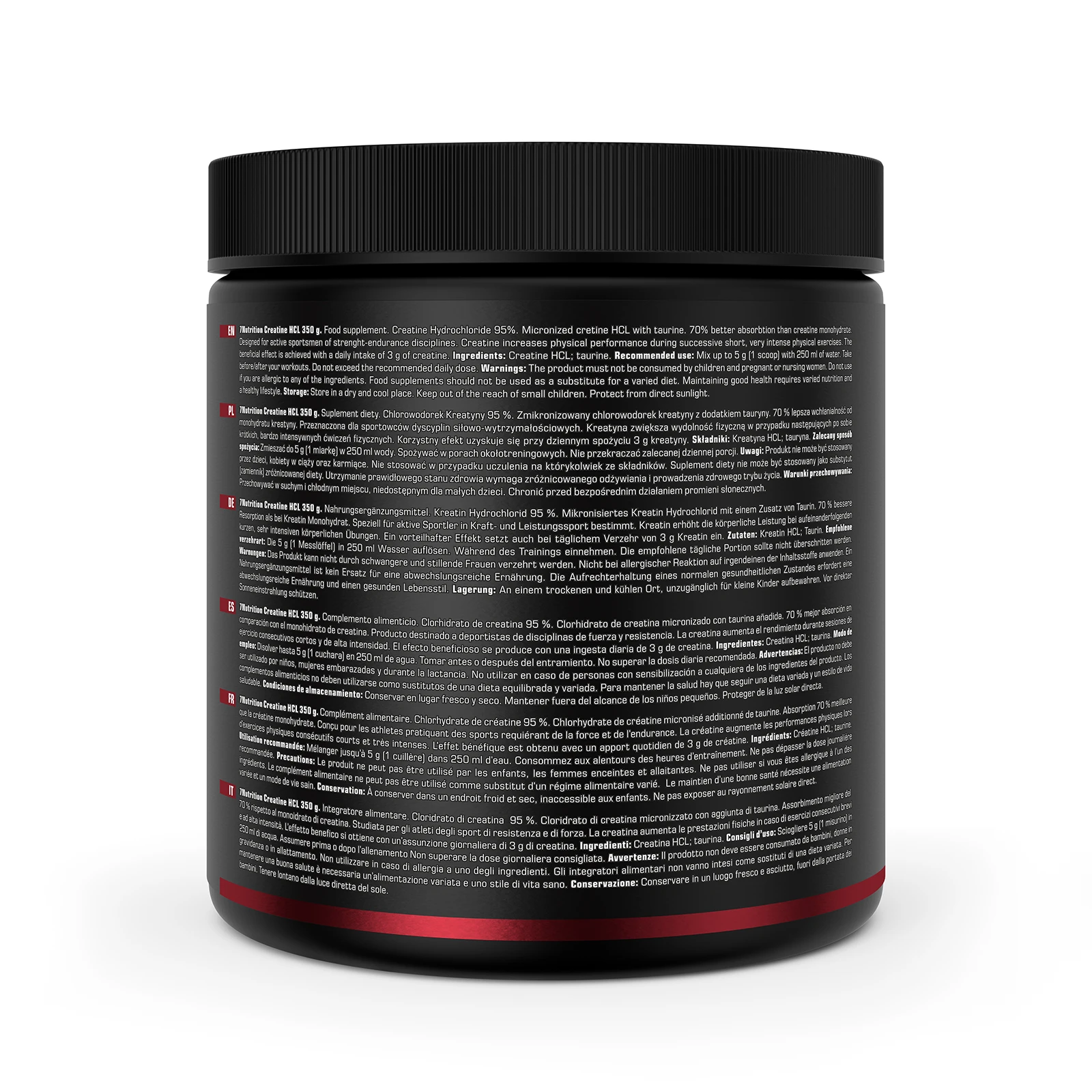 7Nutrition - HCL Creatine 350g