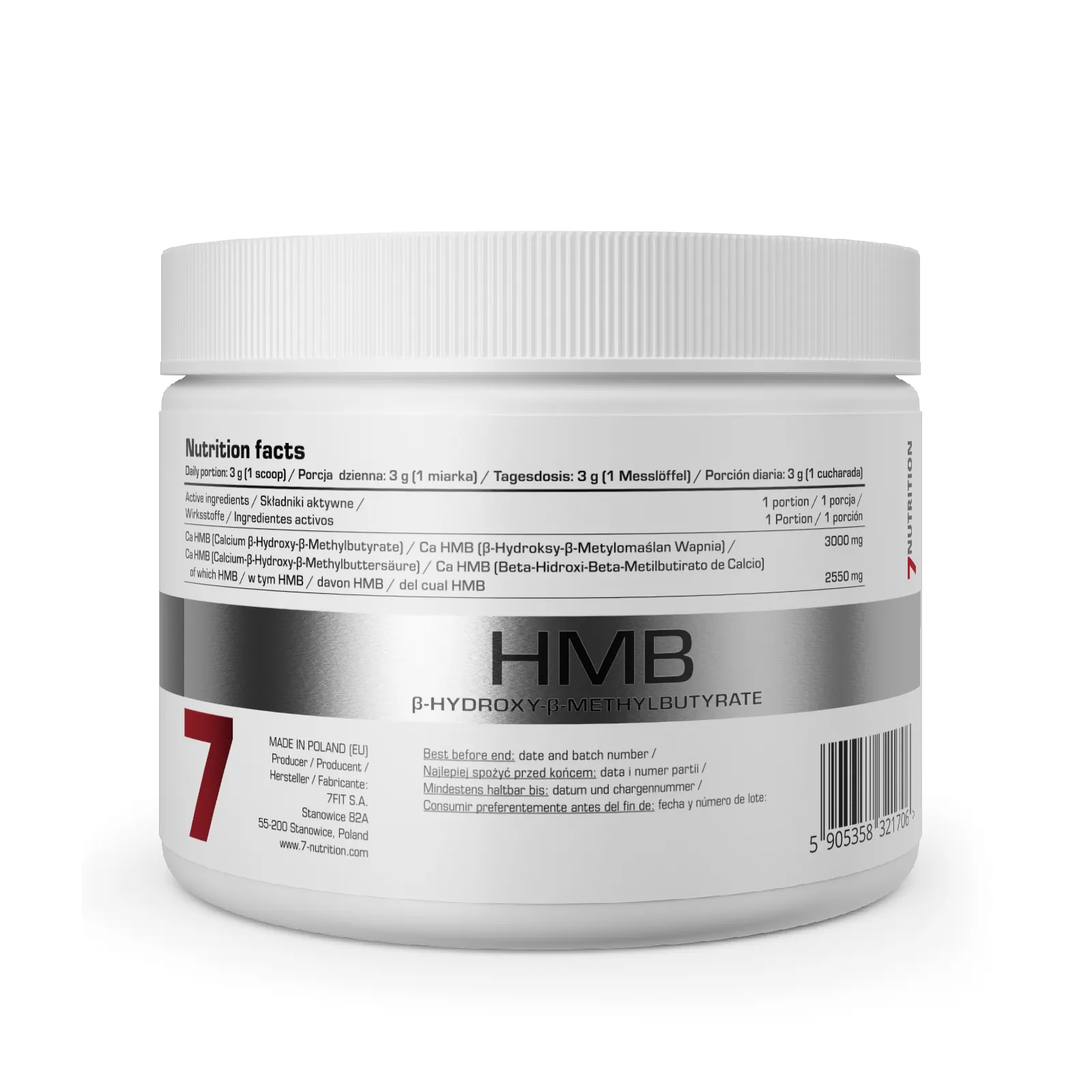 7Nutrition - HMB 180G