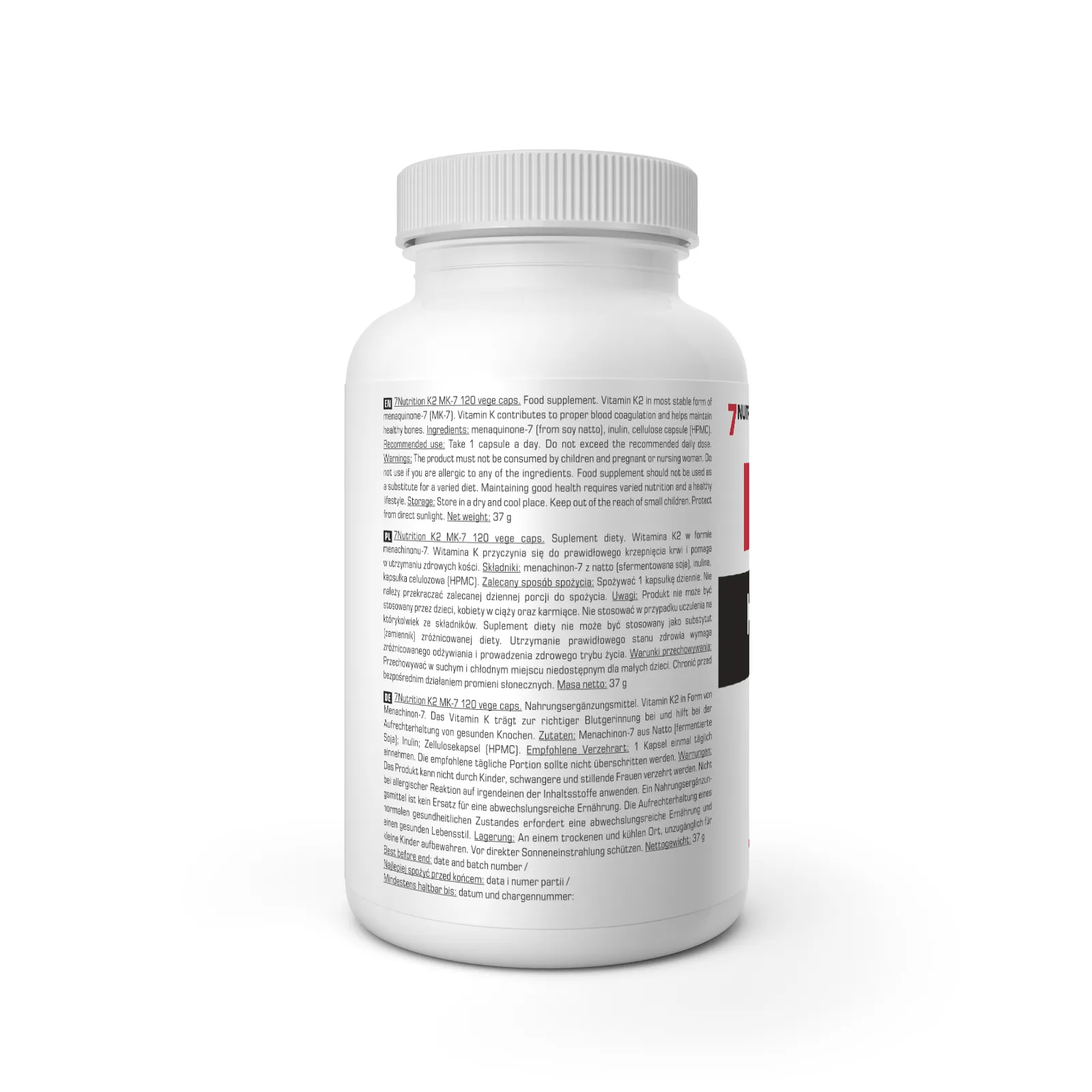 7Nutrition - K2 MK7 120 caps