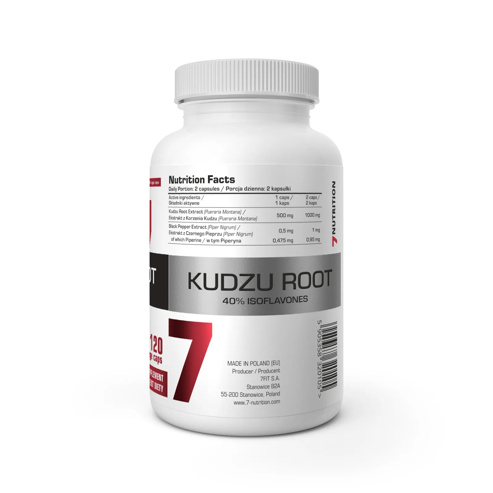 7Nutrition - KUDZU ROOT 120 vege caps