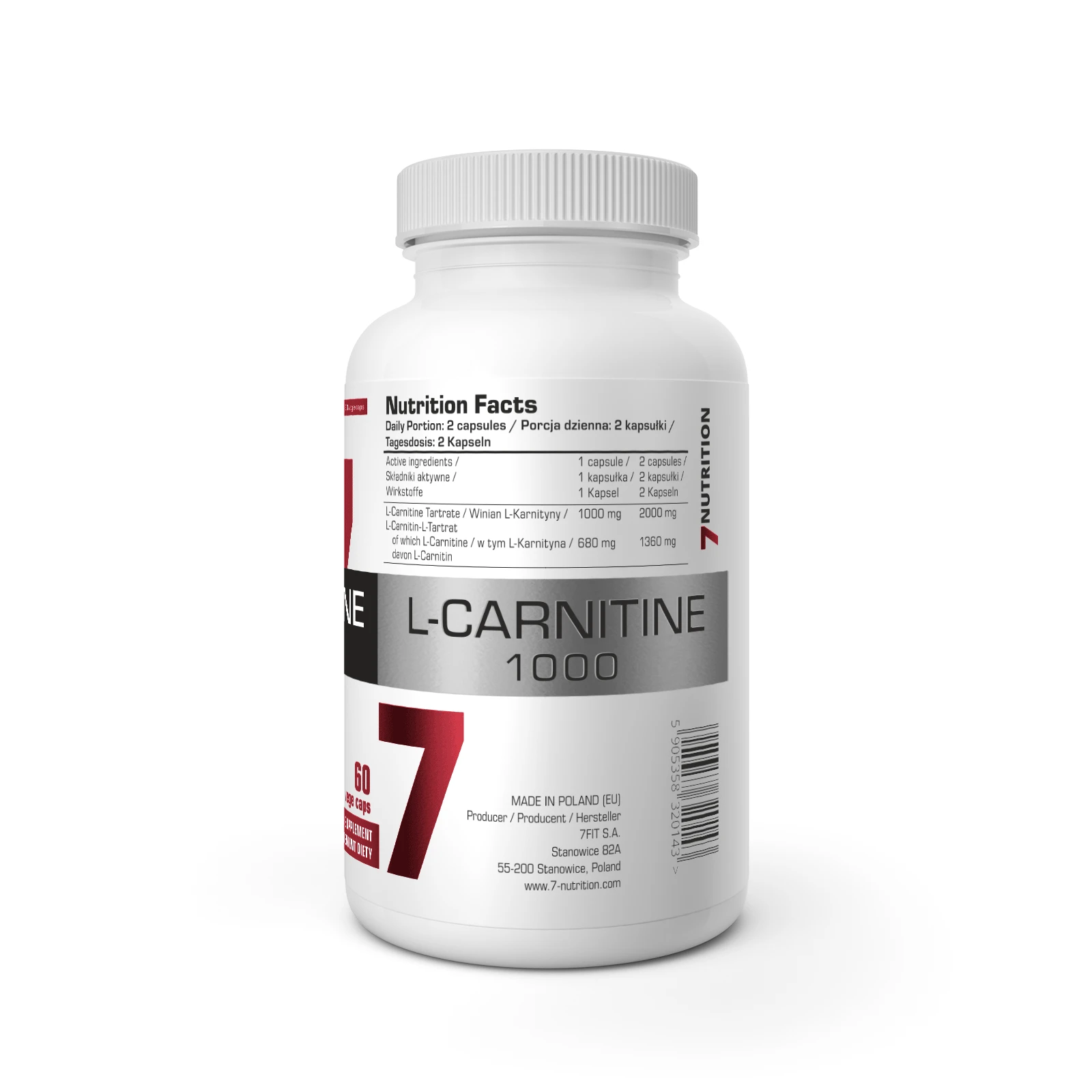 7Nutrition - L-CARNITINE 1000