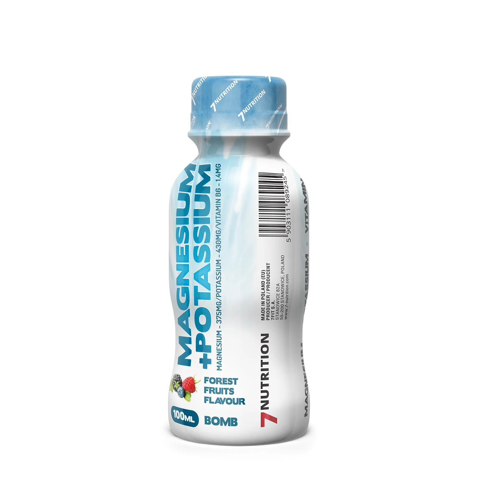 7Nutrition - MAGNESIUM & POTASSIUM 100ml FOREST FRUITS