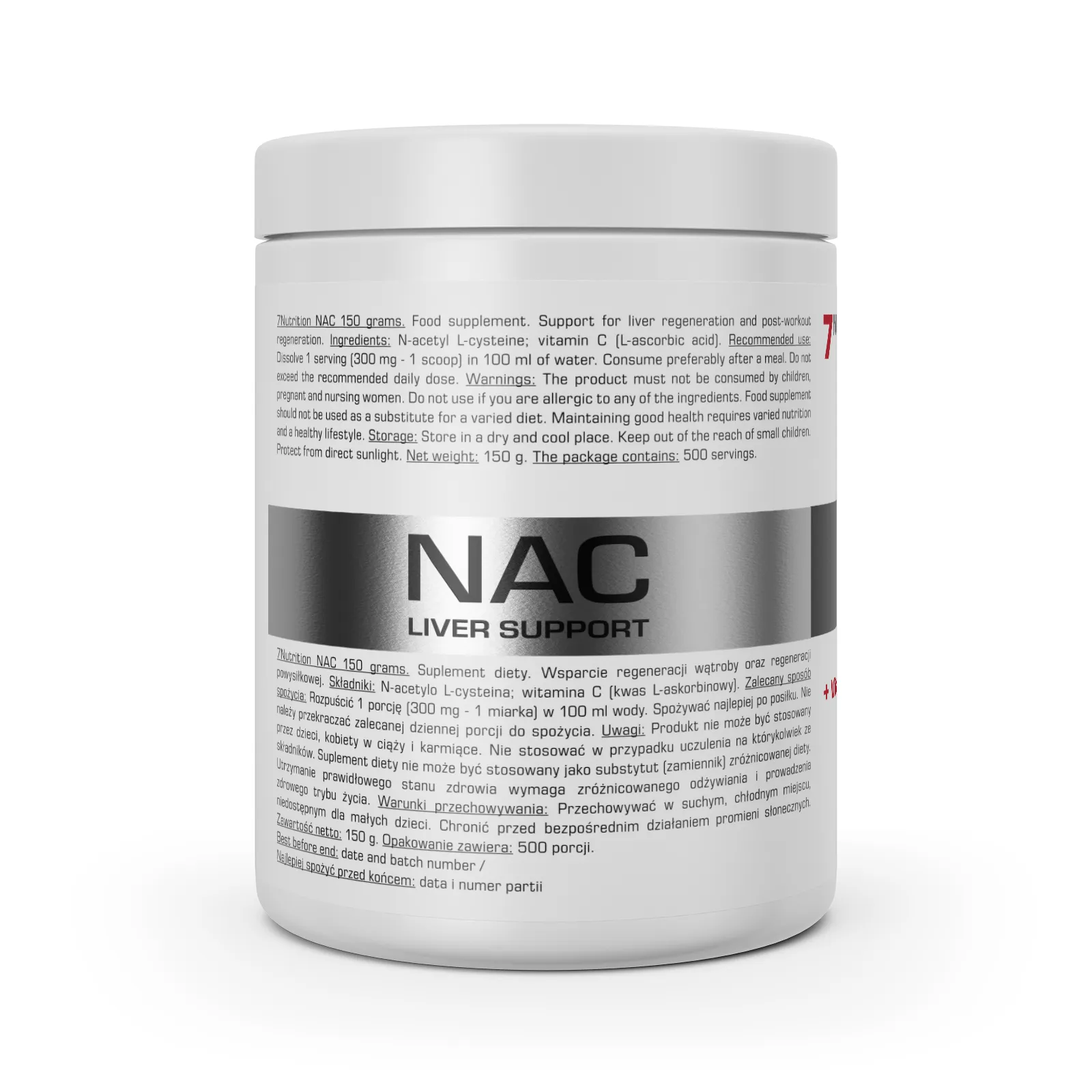 7Nutrition - NAC 150g