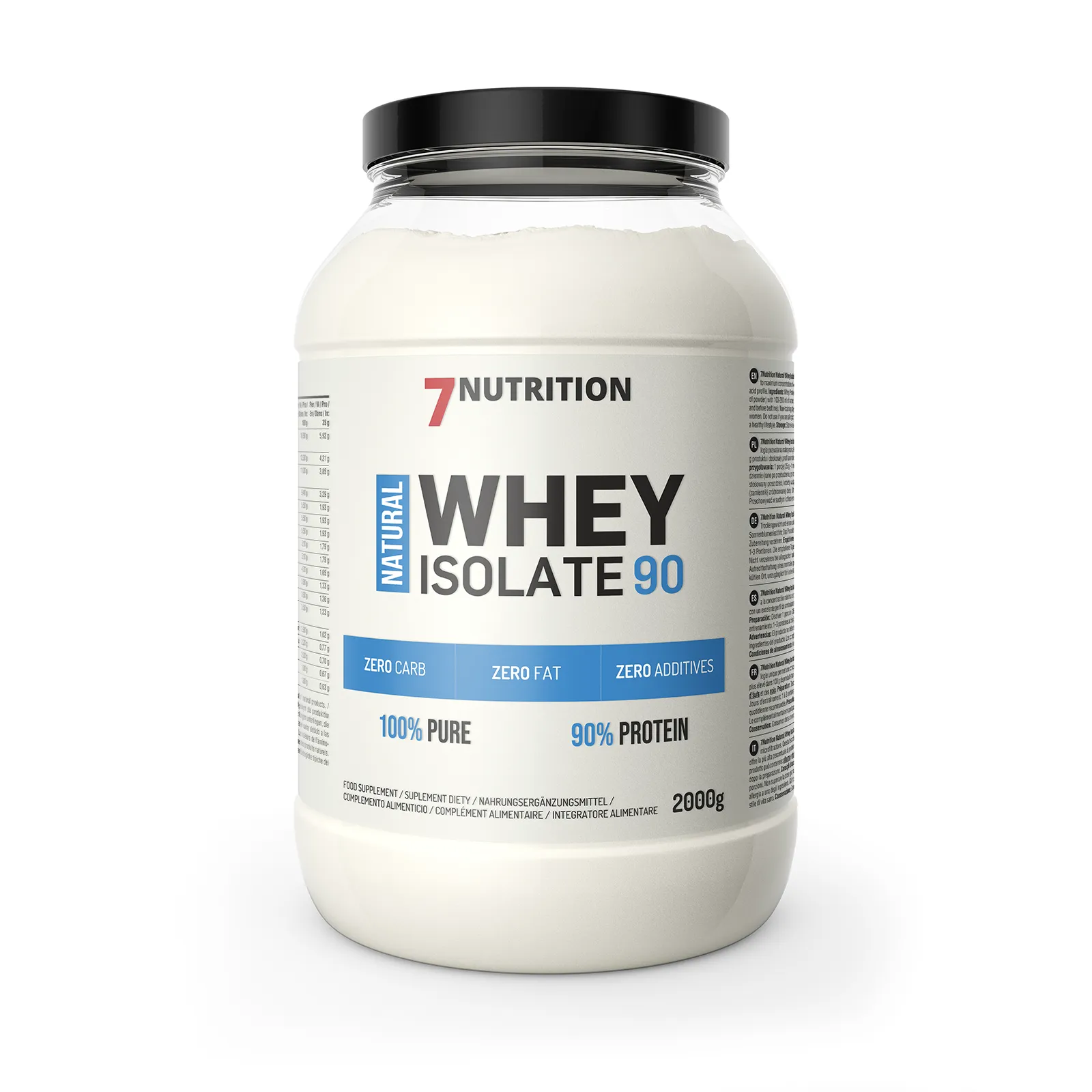 7Nutrition - Natural Whey Isolate 90