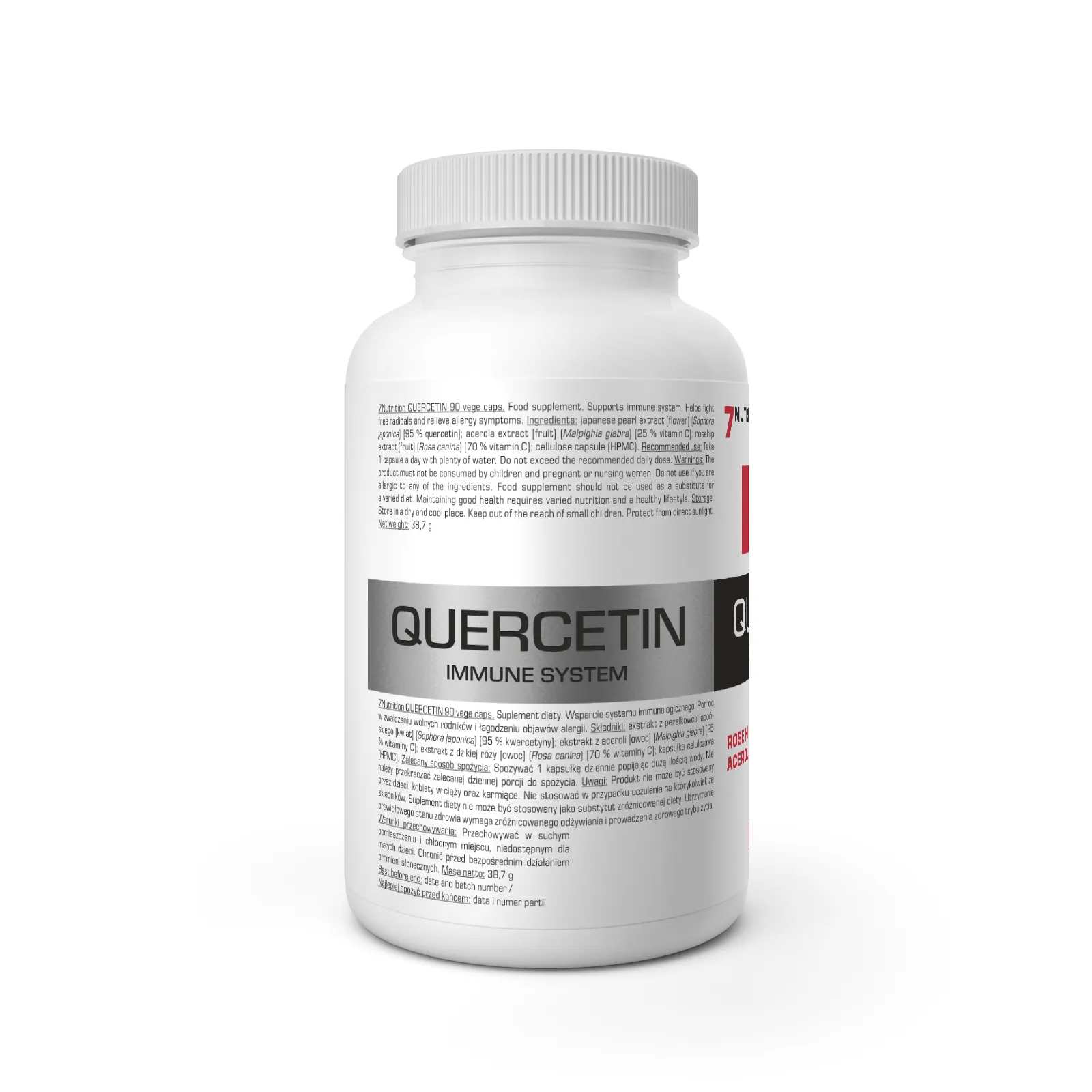 7Nutrition - QUERCETIN 90 vege caps