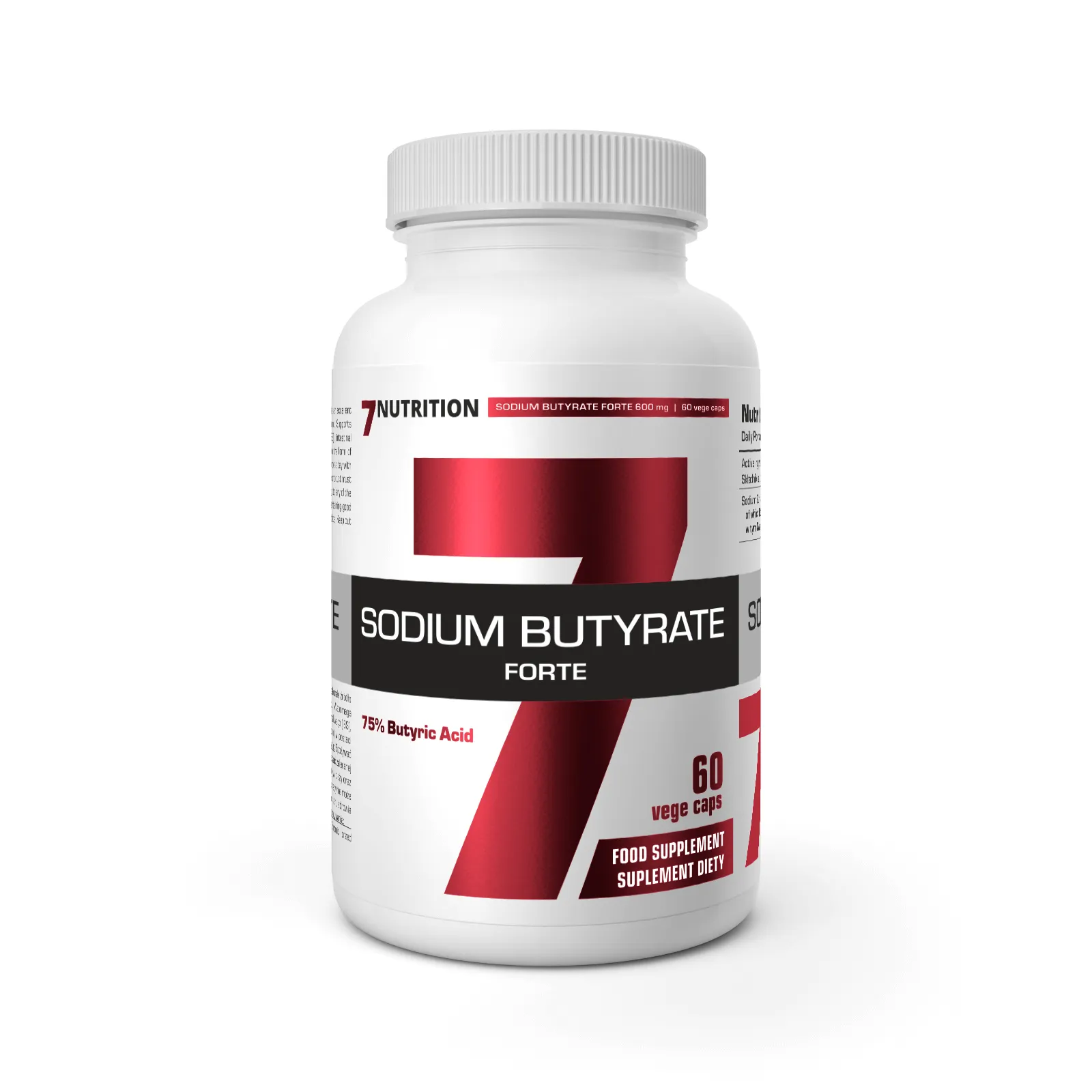 7Nutrition - Sodium Butyrate FORTE - 60 vege caps