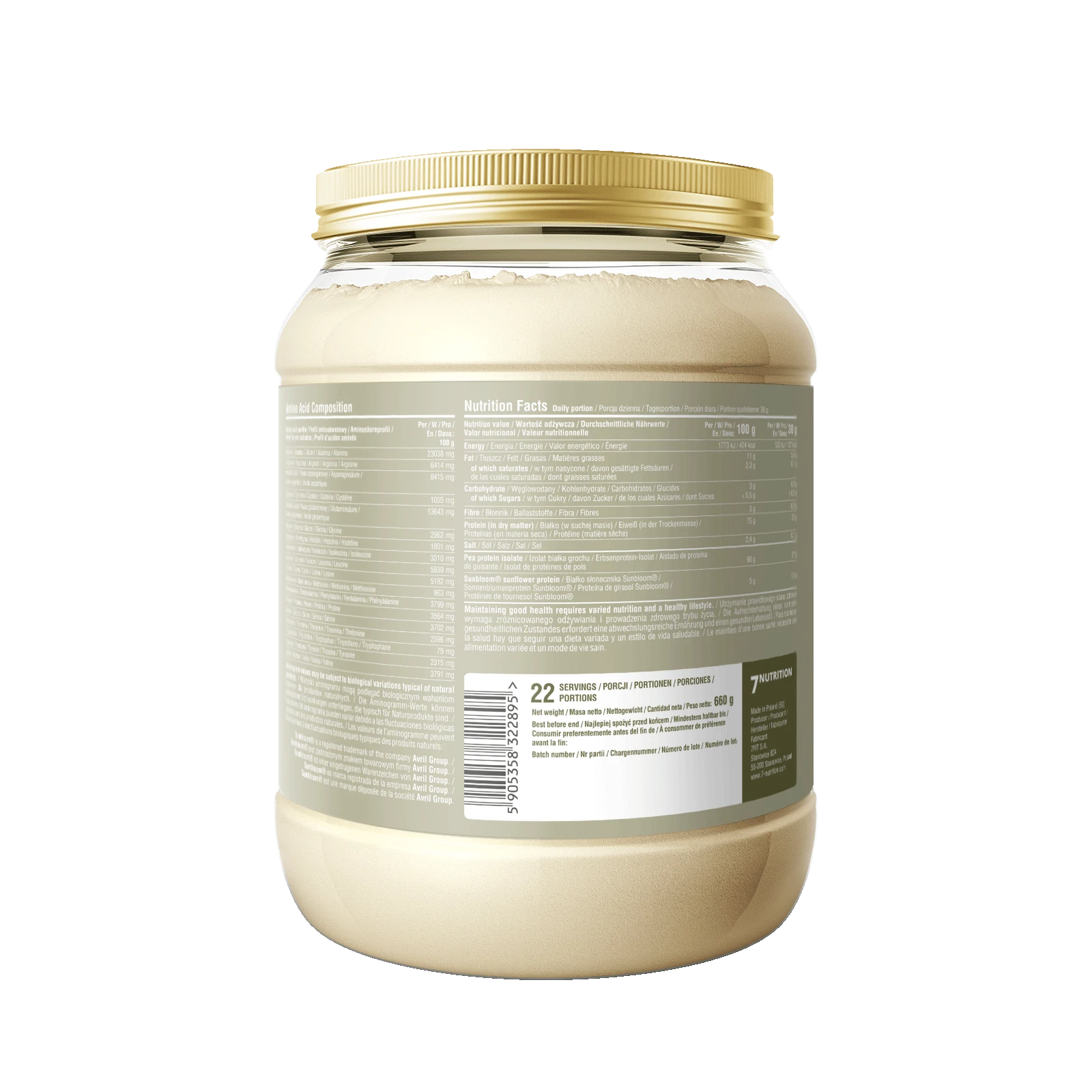 7Nutrition - Vegan Protein 660g
