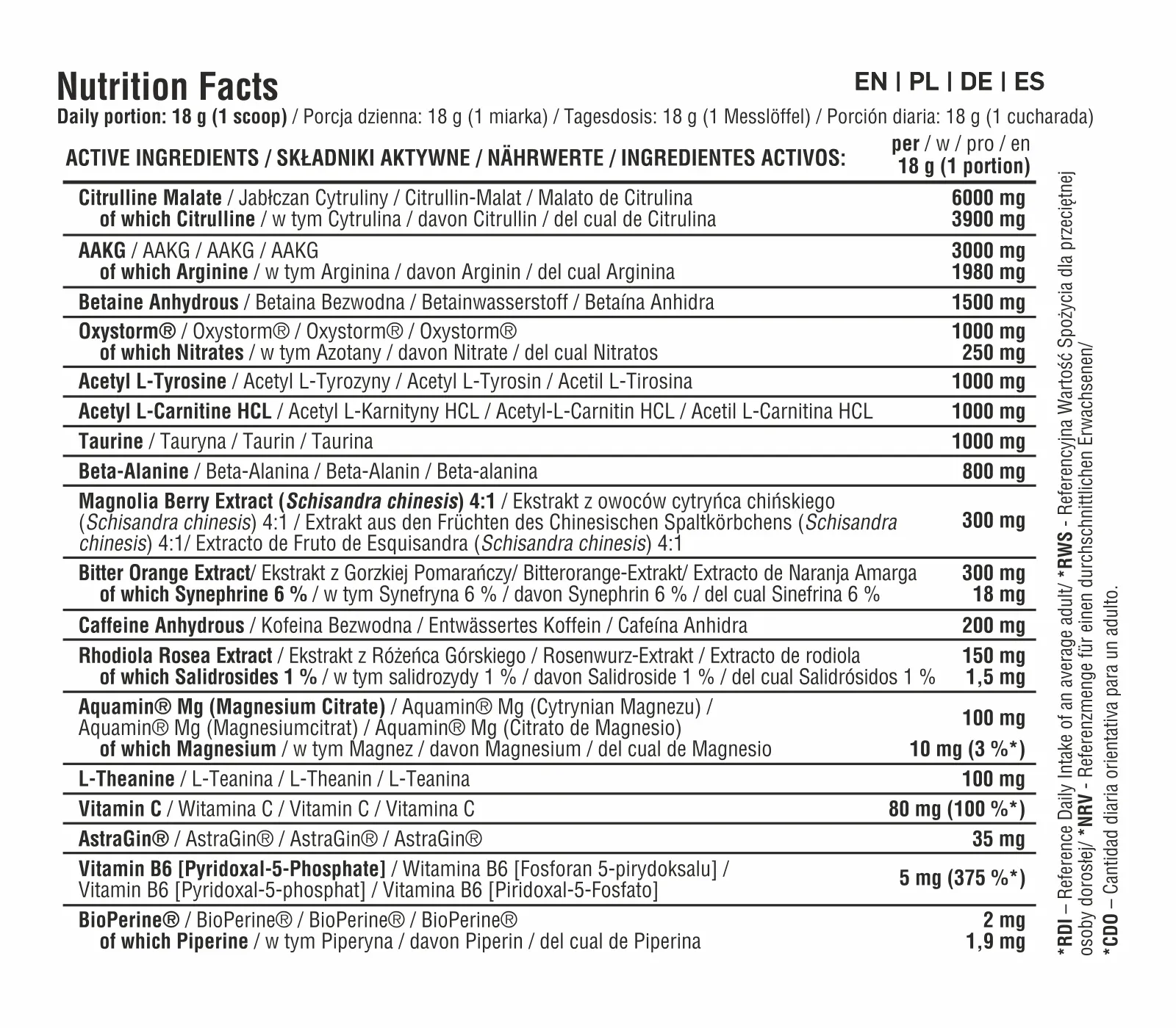 7Nutrition - VIPER 360g