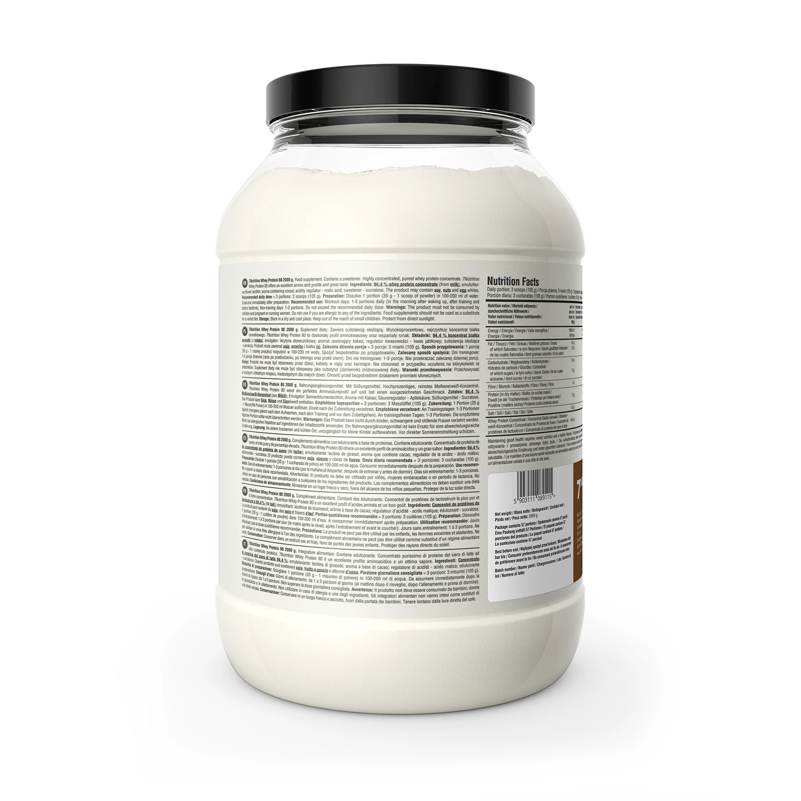 7Nutrition - Whey Protein 80 2000g