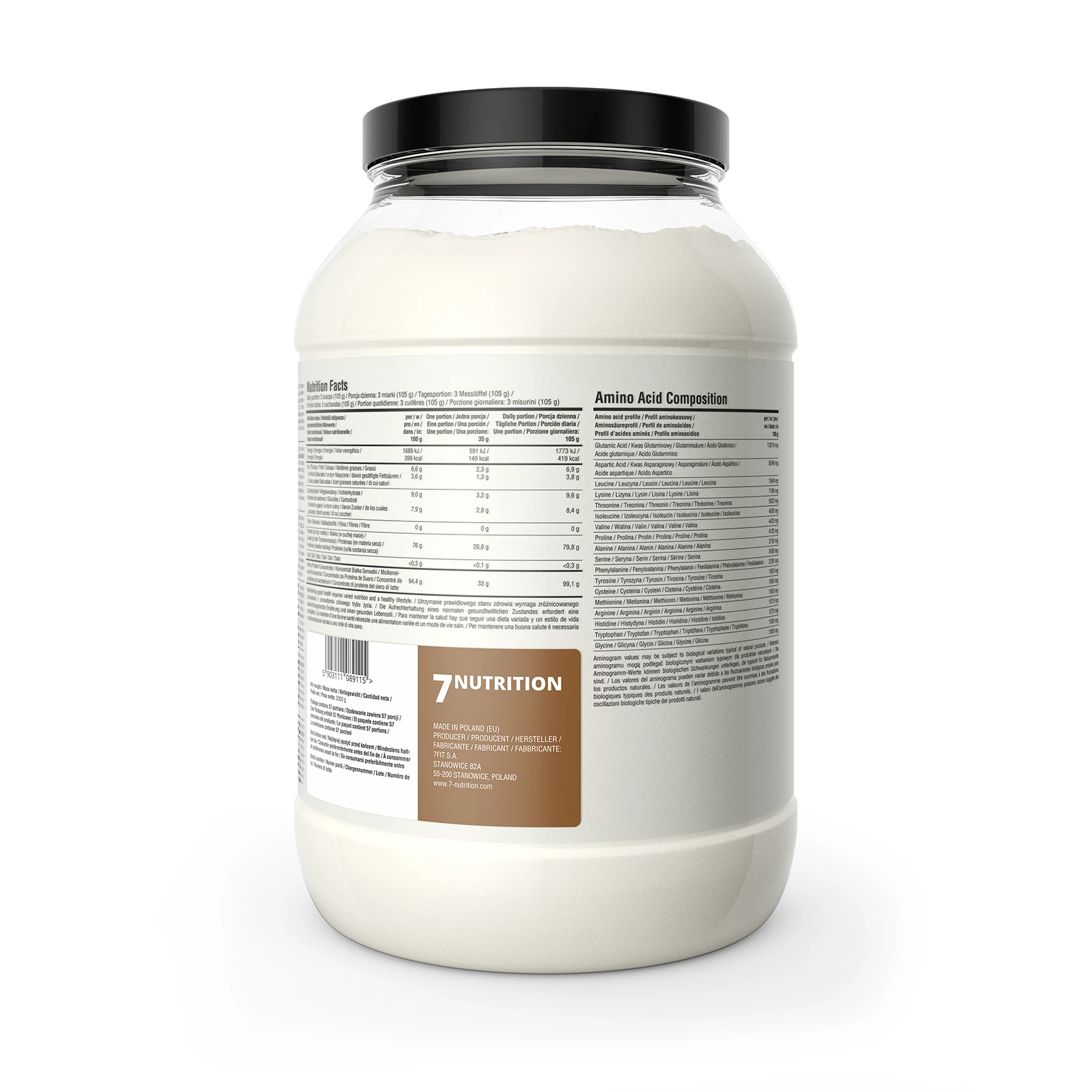 7Nutrition - Whey Protein 80 2000g